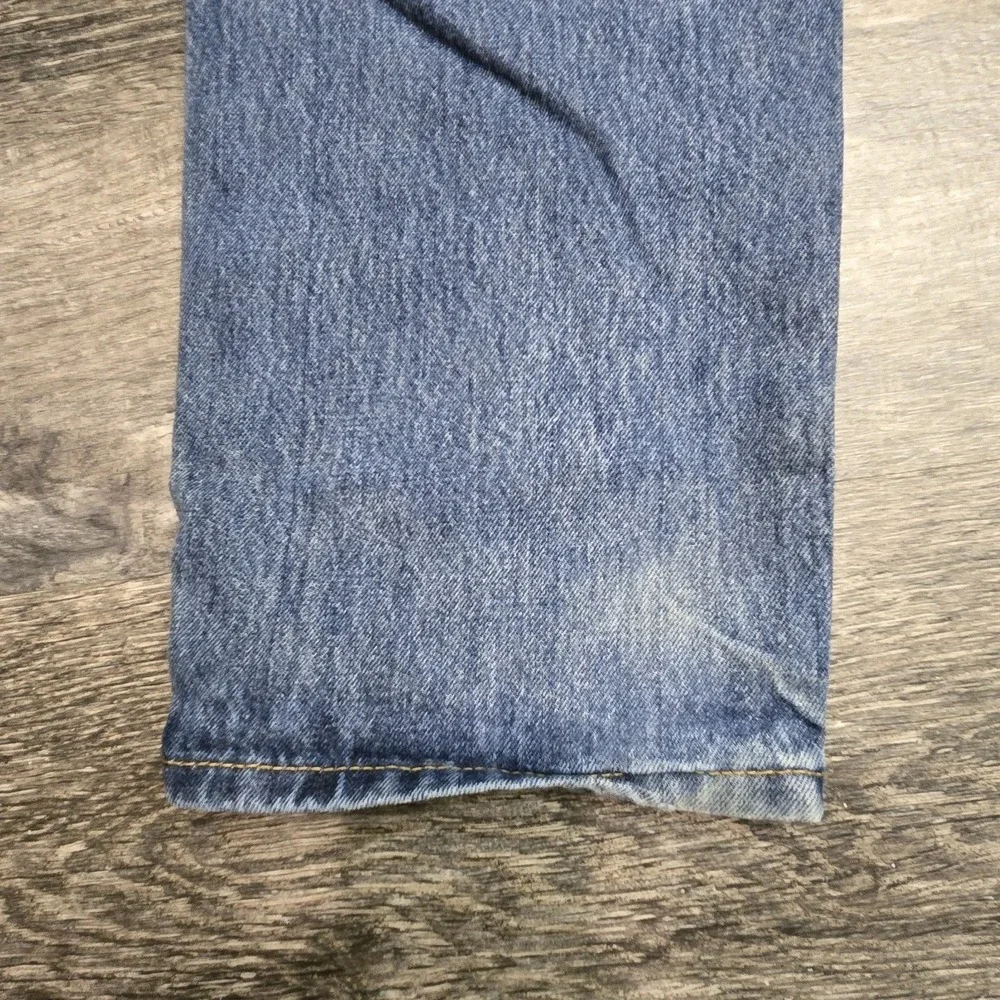 Levi's 550 Men's Relaxed Fit Jeans Stonewash Blue Zip Button Size‎ 36x30